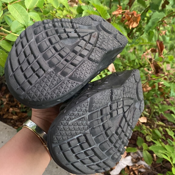 Hoka Women's Ora Recovery Sandal Size 9 Platform Sport Slide Triple Black READ - Picture 6 of 17